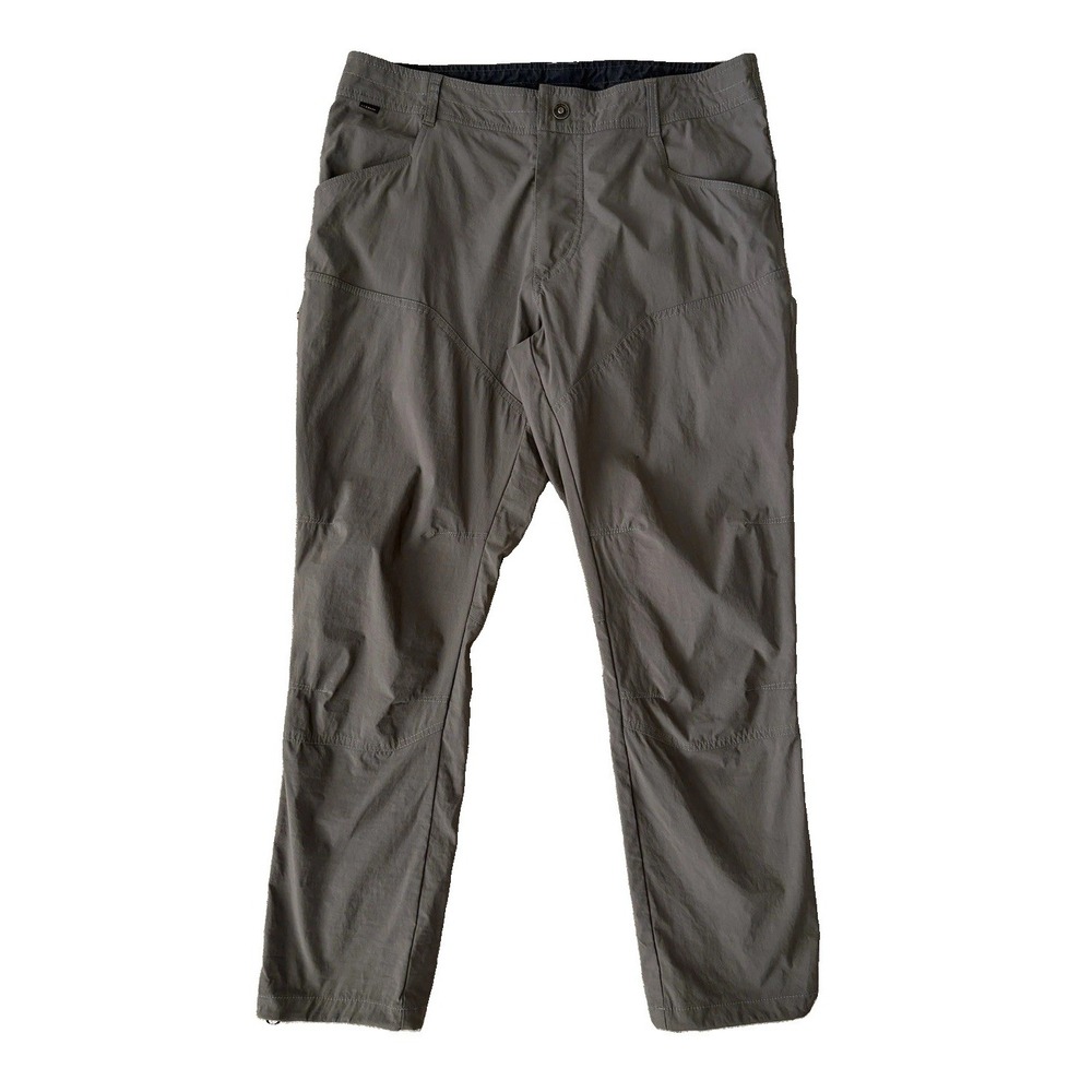 Kuhl Renegade Rock Pants Men's 36 x 30 Brown UPF 50+ Hiking Style 5603
